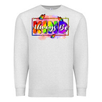 Oatmeal Heather Always be kind Premium Sweatshirt - FaDigitalArtStudio