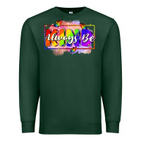Sports Green Always be kind Premium Sweatshirt - FaDigitalArtStudio
