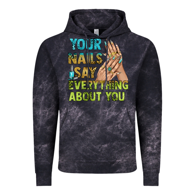 Your Nails Say Everything About You Bbs Vintage Hoodie by BundleAndBundleShop | Teevron
