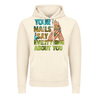 Vintage Artic your nails say everything about you bbs Vintage Hoodie - BundleAndBundleShop