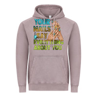 Vintage Zinc your nails say everything about you bbs Vintage Hoodie - BundleAndBundleShop