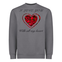 Storm I love you with all my heart Heavyweight Sweatshirt - Bettercallsaul