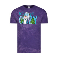 Cloud Purple Let's Get Cozy Vintage Tee - BundleAndBundleShop