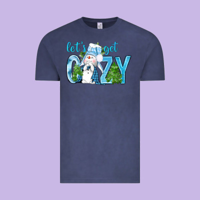 Let's Get Cozy Vintage Tee Designed By Bundleandbundleshop