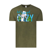 Vintage Olive Let's Get Cozy Vintage Tee - BundleAndBundleShop