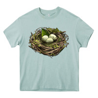 Arona Bird Nest With Eggs Heavy Core Tee - LillyAllenDesigns