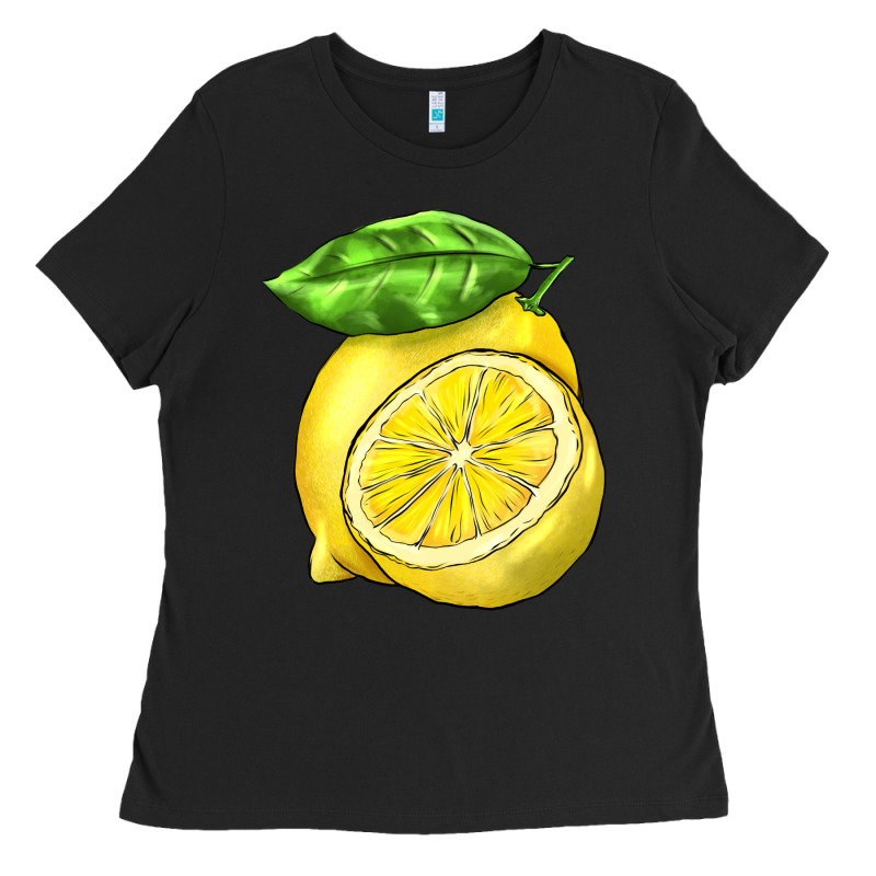 Lemon Ladies Tee by BarkalooDesign | Teevron