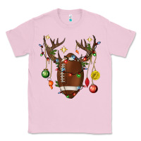 Bubblegum Pink American Football Horn Christmas Classic Tee - BundleAndBundleShop