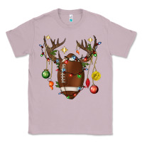Lilac American Football Horn Christmas Classic Tee - BundleAndBundleShop