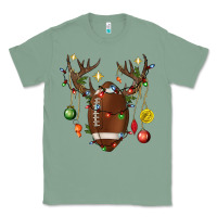Sage American Football Horn Christmas Classic Tee - BundleAndBundleShop