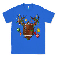 True Royal American Football Horn Christmas Classic Tee - BundleAndBundleShop