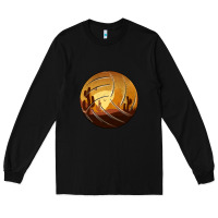 Black Desert Cactus Sunset Volleyball Long Sleeve Tee - Bettercallsaul