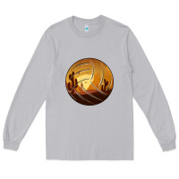 Moon Dust Desert Cactus Sunset Volleyball Long Sleeve Tee - Bettercallsaul