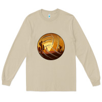 Mushroom Desert Cactus Sunset Volleyball Long Sleeve Tee - Bettercallsaul