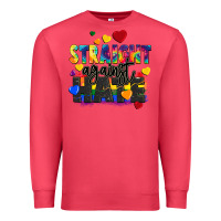 Cardinal straight against hate Premium Sweatshirt - FaDigitalArtStudio