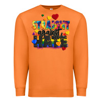 Carrot straight against hate Premium Sweatshirt - FaDigitalArtStudio