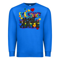 True Royal straight against hate Premium Sweatshirt - FaDigitalArtStudio