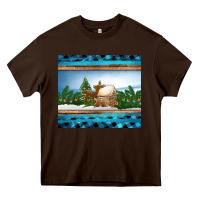 Chocolate Brown christmas cookie jar Heavy Core Tee - Jasminsmagicworld