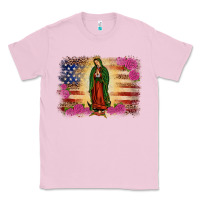 Bubblegum Pink america our lady of guadalupe Classic Tee - JahusDesignShop