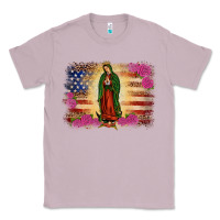 Lilac america our lady of guadalupe Classic Tee - JahusDesignShop