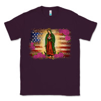 Plum america our lady of guadalupe Classic Tee - JahusDesignShop