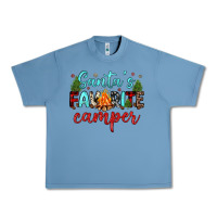 Pebble Blue santa s favorite camper Urban Heavy Tee - JahusDesignShop