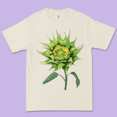 Sun Fill Green Green Sunflower Premium Tee Designed By Lillyallendesigns