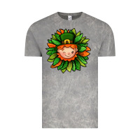 Cloud Rock St. Patricks Sunflower With Dwarf Vintage Tee - BundleAndBundleShop