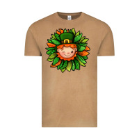 Vintage Camel St. Patricks Sunflower With Dwarf Vintage Tee - BundleAndBundleShop