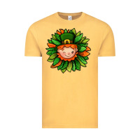 Vintage Mustard St. Patricks Sunflower With Dwarf Vintage Tee - BundleAndBundleShop