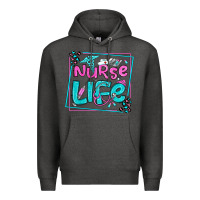 Charcoal Heather nurse life olivia  (1) Premium Hoodie - OliviaCreatesArt