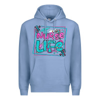 Colony Blue nurse life olivia  (1) Premium Hoodie - OliviaCreatesArt
