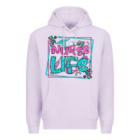 Lilac nurse life olivia  (1) Premium Hoodie - OliviaCreatesArt