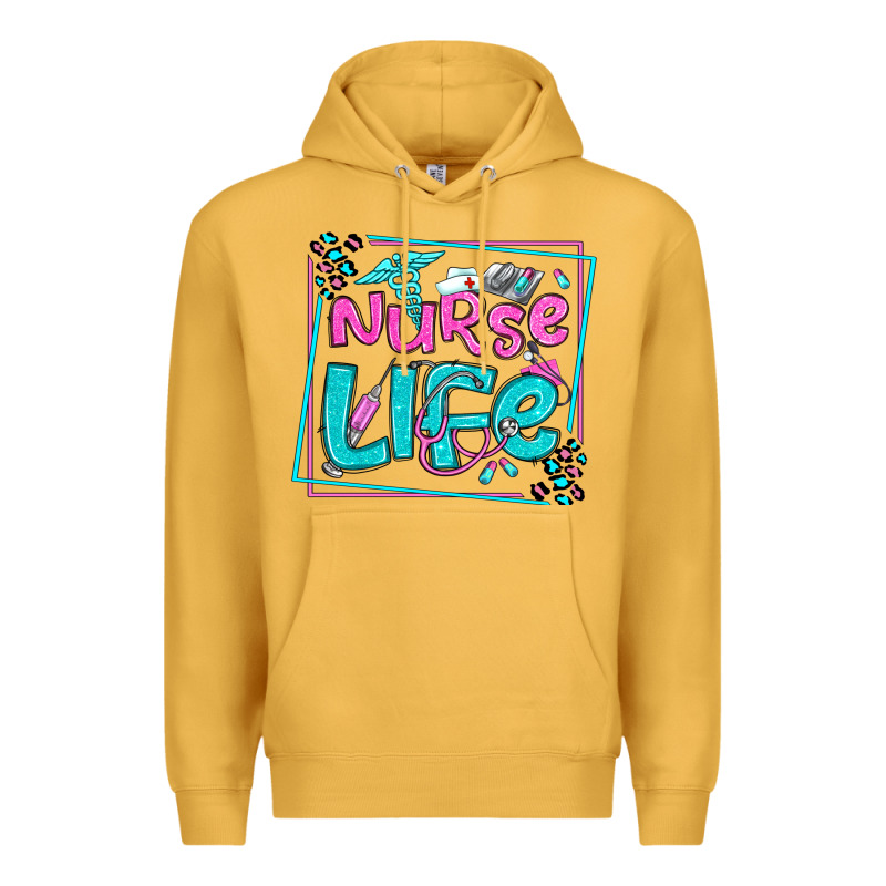 Nurse Life Olivia  (1) Premium Hoodie by OliviaCreatesArt | Teevron