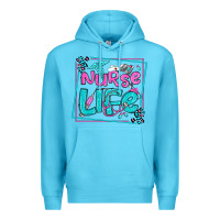 Ocean Blue nurse life olivia  (1) Premium Hoodie - OliviaCreatesArt