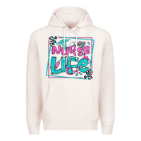 Pale Pink nurse life olivia  (1) Premium Hoodie - OliviaCreatesArt