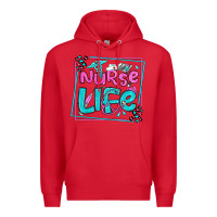Red nurse life olivia  (1) Premium Hoodie - OliviaCreatesArt