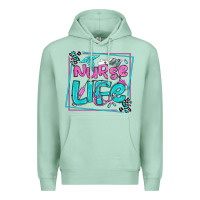 Seafoam nurse life olivia  (1) Premium Hoodie - OliviaCreatesArt