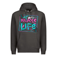 Smoke nurse life olivia  (1) Premium Hoodie - OliviaCreatesArt