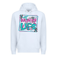 White nurse life olivia  (1) Premium Hoodie - OliviaCreatesArt