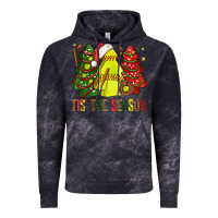 Cloud Black tis' the season softball christmas cakes bbs Vintage Hoodie - BundleAndBundleShop
