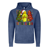 Vintage Denim tis' the season softball christmas cakes bbs Vintage Hoodie - BundleAndBundleShop