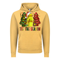 Vintage Mustard tis' the season softball christmas cakes bbs Vintage Hoodie - BundleAndBundleShop