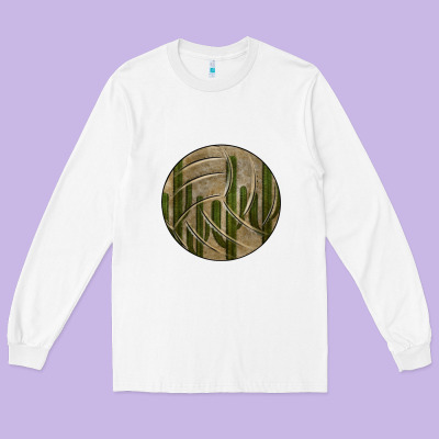 Old Cactus Vintage Volleyball Long Sleeve Tee Designed By Bettercallsaul