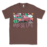 Chestnut Nurse Life Truck Classic Tee - BundleAndBundleShop