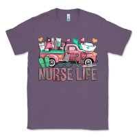 Lavender Nurse Life Truck Classic Tee - BundleAndBundleShop