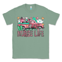 Sage Nurse Life Truck Classic Tee - BundleAndBundleShop