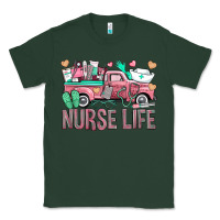 Sports Green Nurse Life Truck Classic Tee - BundleAndBundleShop