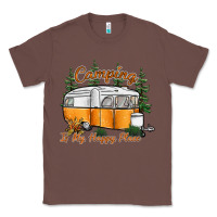 Chestnut camping is my happy place Classic Tee - SublimationCraftShop