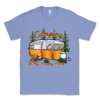 Colony Blue camping is my happy place Classic Tee - SublimationCraftShop